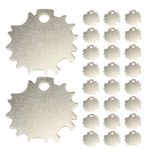 50Stk Universal Friseurscheren Schraubenschlüssel Aus Robustem Silber