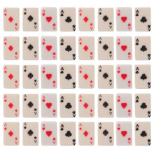 80St Mini Pokerspel Kaarten Resin Decor Voor Poppenhuis Miniaturen