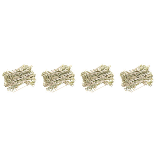400Pièces Bâtonnets Bambou Multi Couleur Pour Présentation Buffet 2