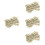400Pièces Bâtonnets Bambou Multi Couleur Pour Présentation Buffet 5