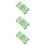 3Sets -Feeding Spoon Fork Green Bendable with Storage Box 7