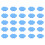 200Pcs Blue Creative Handmade Clouds DIY Material for Phone and Case 2