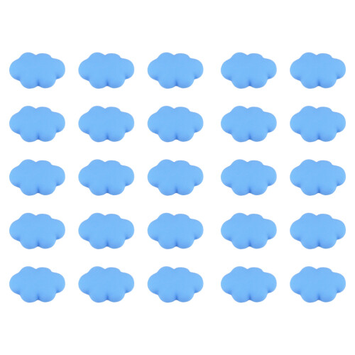 200Pcs Blue Creative Handmade Clouds DIY Material for Phone and Case 1