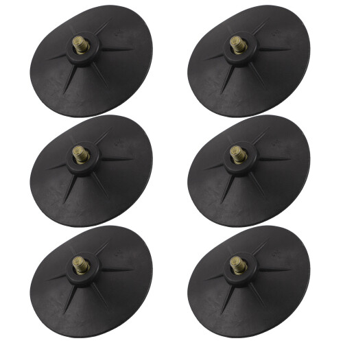 12Pcs Durable Rubber Boxing Bag Sucker Suction Cups Easy Install Black 1