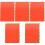 Orange Paper Binder Dividers for Document Sorting 4
