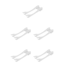 5Pcs White Plastic Tray Extender for Cutting Machine Mat Holder Tools