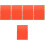 Orange Paper Binder Dividers for Document Sorting 5