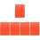 Orange Paper Binder Dividers for Document Sorting 6