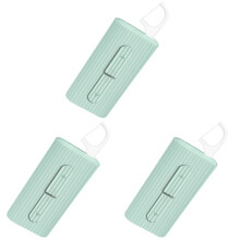 3Sets Flosser Dispenser Portable Teeth Pick Holder