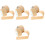 8Pcs Light Brown Book Binding Tape Writable Craft Paper for Gift Decor 4