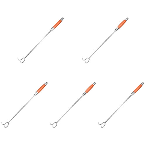5Pcs Stainless Steel Meat Hooks Multi-Function Bbq and Kitchen Tool