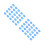 200Pcs Blue Creative Handmade Clouds DIY Material for Phone and Case 7