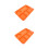 2Pièces Plat Compartimenté Orange En Facile À 5