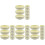 48Pcs Durable Plastic Mini Bowls White Tiny Bowls for Dolls House 1