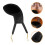 2Pcs Comfortable Black Violin Chin Rest Pads Lightweight Shoulder Rest 8