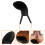 2Pcs Comfortable Black Violin Chin Rest Pads Lightweight Shoulder Rest 9
