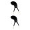 2Pcs Comfortable Black Violin Chin Rest Pads Lightweight Shoulder Rest 10