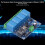 4 Channel WiFi Wireless Relay Module  Home Phone APP Remote  Module ESP8266 (12V) 9