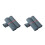 200Pcs Grey Eco-Friendly Shipping Bags for Package Use 1
