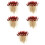 5Pcs Wooden Food Picks Multi Fruit Appetizer Sticks 7