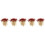 5Pcs Wooden Food Picks Multi Fruit Appetizer Sticks 9