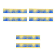 3Stk Blaue Reflektierende Pfeilaufkleber Für Druckanzeigen