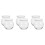6Pcs Glass Jelly and Pudding Cups with Lids for Storage Use 4