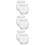 6Pcs Glass Jelly and Pudding Cups with Lids for Storage Use 8