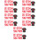100Pièces Chiffres Thermocollants Pour Décoration Réparation 6