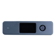 Solid State Disk Box M-Key B +M Key Portable SSD Case Fingerprint Encrypted External Enclosure Box for 2230 2280 SSD