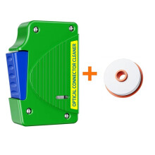 Fiber Optic Cleaner Cassette+Cleaning Core Fiber End Face Cleaning Box Pigtail Cleaner for SC/FC/ST/LC Cleaner Tool C