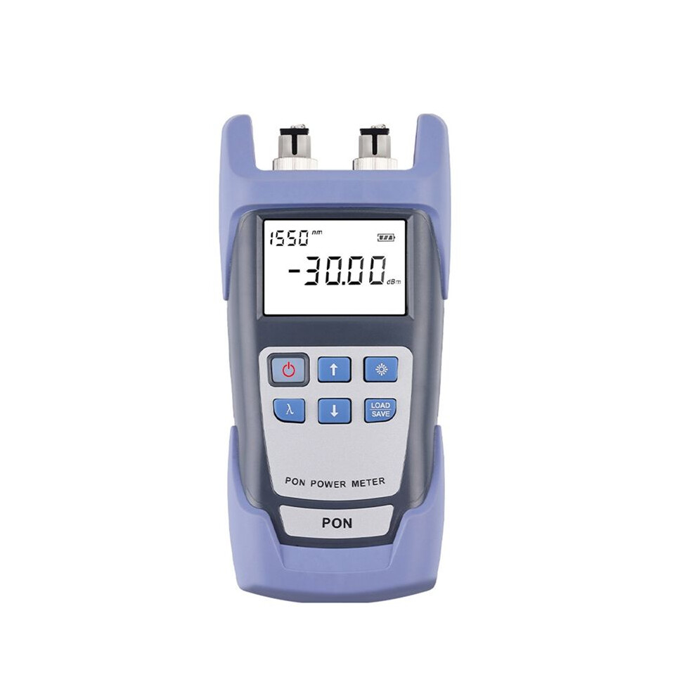 Handheld Fiber Optical Pon Power Meter With Display Pon Network Tester For Fttx/Ont/Olt 1310/1490/1550Nm 300U-Upc 6032793035239