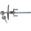 3Sets Durable Silver Garage Door Lock Kit for Home with Keyed T-Handle 9