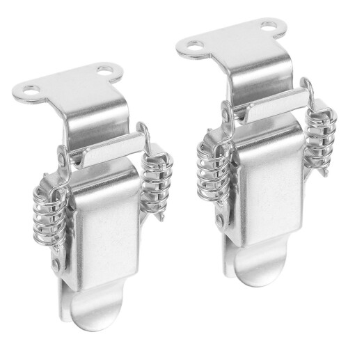 8Pcs Stainless Steel Right Angle Toggle Latches for Boxes and Cabinets 1