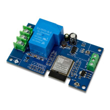 Módulo de Relé WIFI de 1 Canal 30A ESP32-WROOM-32E Módulo de Placa de Desenvolvimento para Controle Sem Fio Residencial Inteligente DC7-28/5V