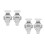8Pcs Stainless Steel Right Angle Toggle Latches for Boxes and Cabinets 4