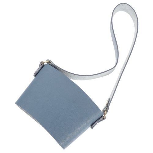 5Pcs Reusable Blue PU Coffee Holders with Handle Non-Slip Cup Sleeves 1