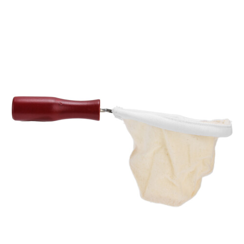 Cold Brew Coffee Filter Bag Flannel Cloth Reusable with Handle 100mm Size