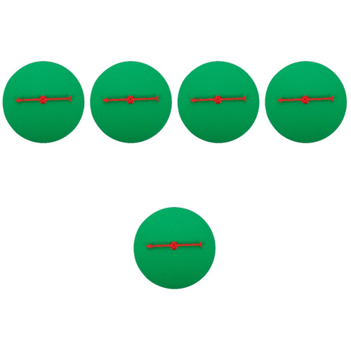 5Pcs DIY Green Rotate Boards for Use 2