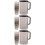 3Sets Portable Water Drinking Kettle Set Grey Juices Pitcher 7