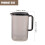 3Sets Portable Water Drinking Kettle Set Grey Juices Pitcher 9