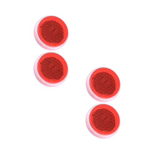 4Pcs Universal Red Wireless Car Door Warning Lights Anti-Collision 2
