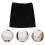 5Pcs Soft Black Lace Half Slip Skirts Women’s Polyester Underskirt 10