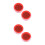 4Pcs Universal Red Wireless Car Door Warning Lights Anti-Collision 6