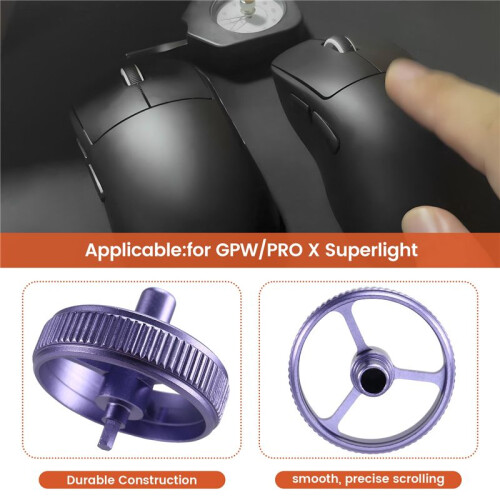 Mouse Scroll Wheel for  GPW/PRO X Superlight Mouse Pulley Mice Roller Replacement Parts D 2