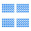 96Pièces Garnitures Silicone Bleu Pour Bouteilles Usage 8