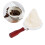 Cold Brew Coffee Filter Bag Flannel Cloth Reusable with Handle 100mm Size 6