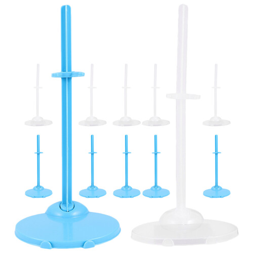 Mlins  2 Pack Desktop Doll Display Stand Shelf Dolls Standing 1