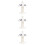 3Pièces Sucettes Bébé Silicone Blanche, Multiusage Confortables 8