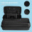 Hard Shell Travel Carrying Case for  Legion Go Portable Protective Storage Bag for Game Console 6